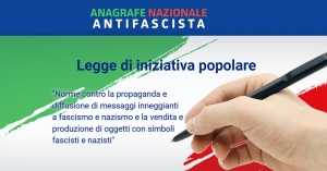 Firmare per legge contro propaganda fascista